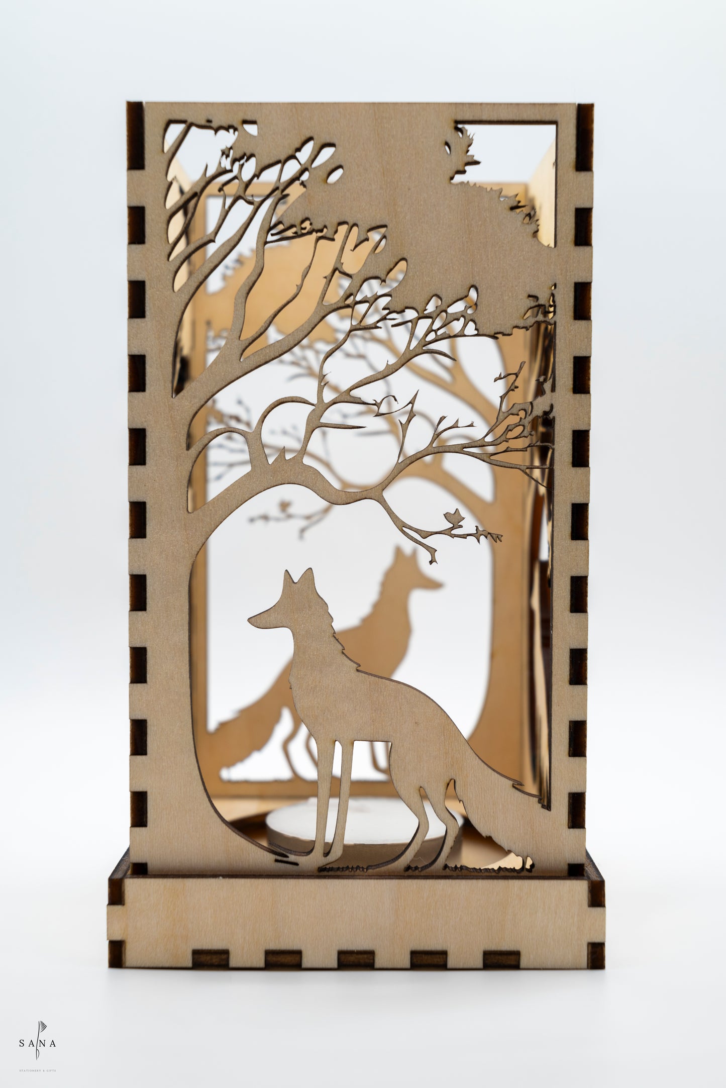 Enchanting Woodland Tea Light Lantern