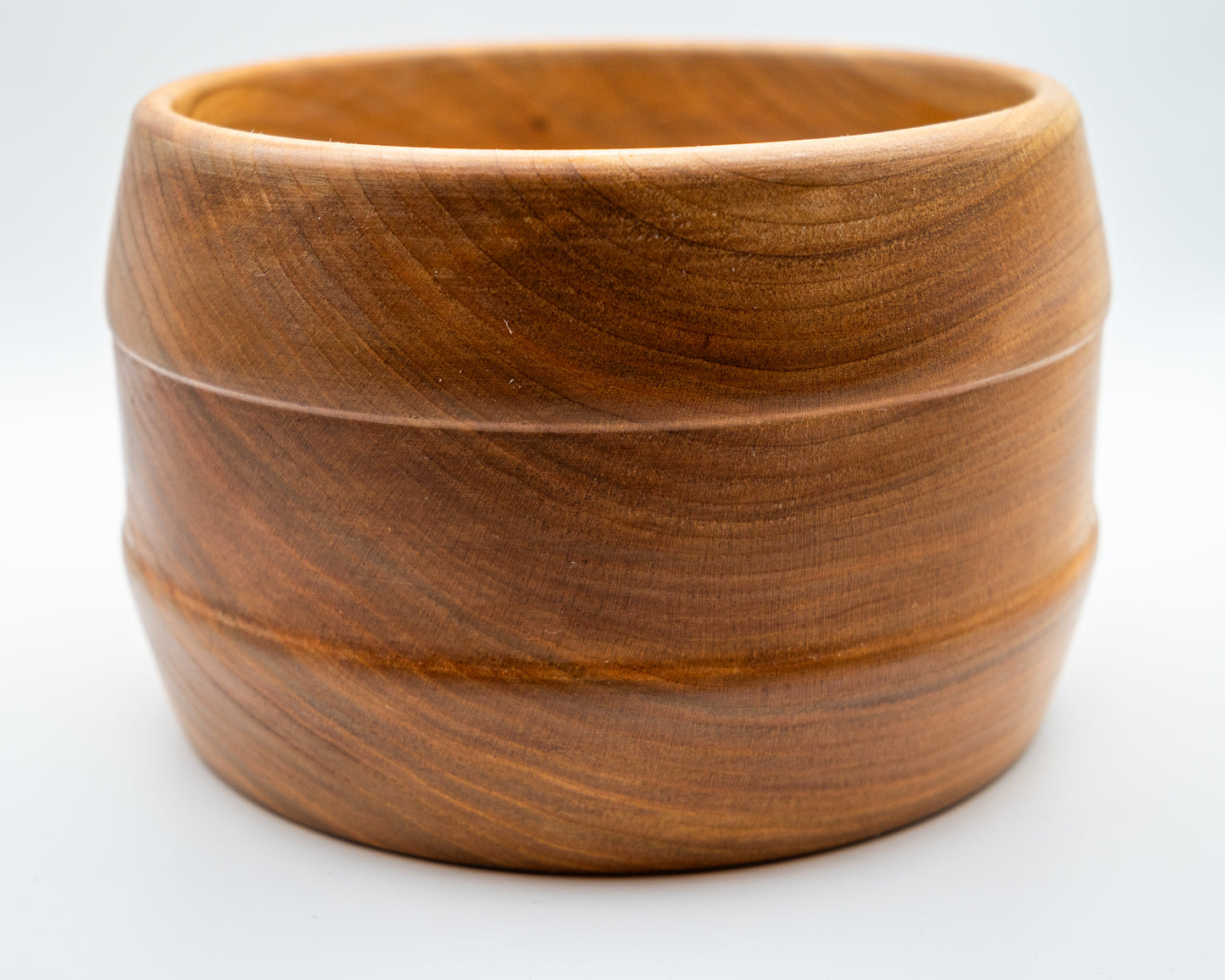 Cherry Wood Yarn Bowl