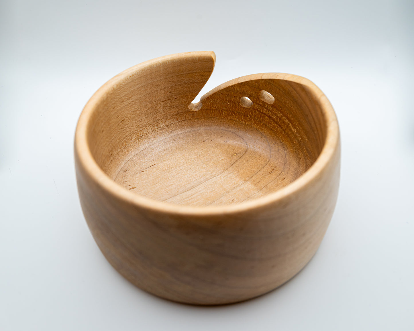 Wormy Maple Yarn Bowl