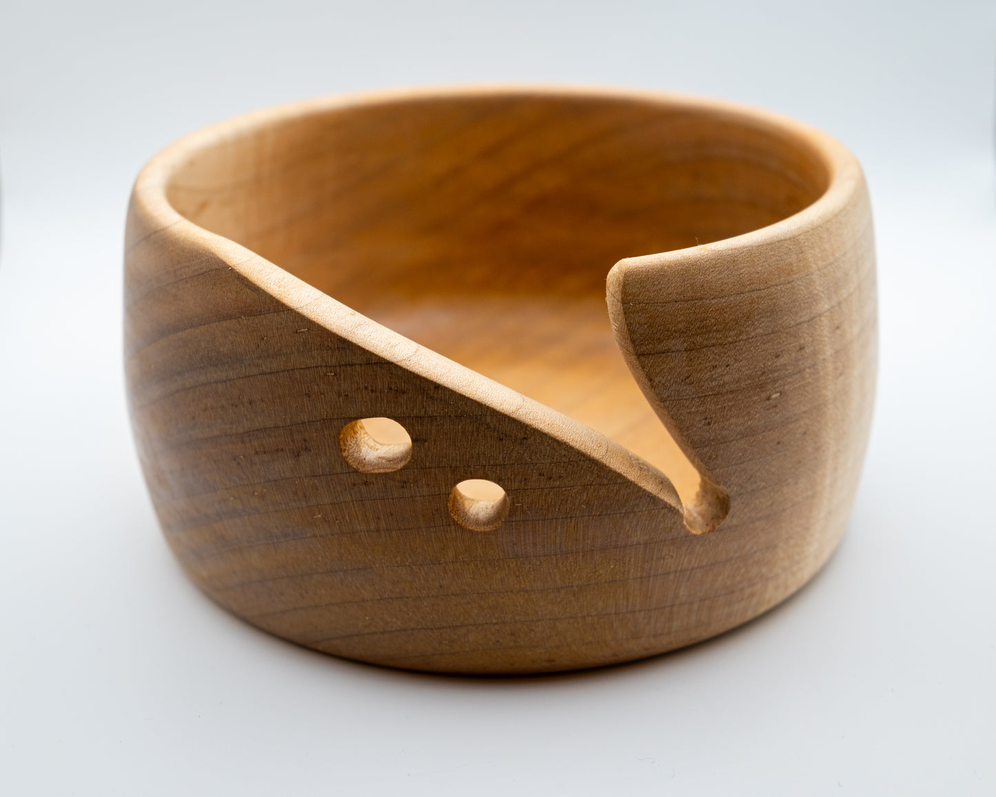 Wormy Maple Yarn Bowl