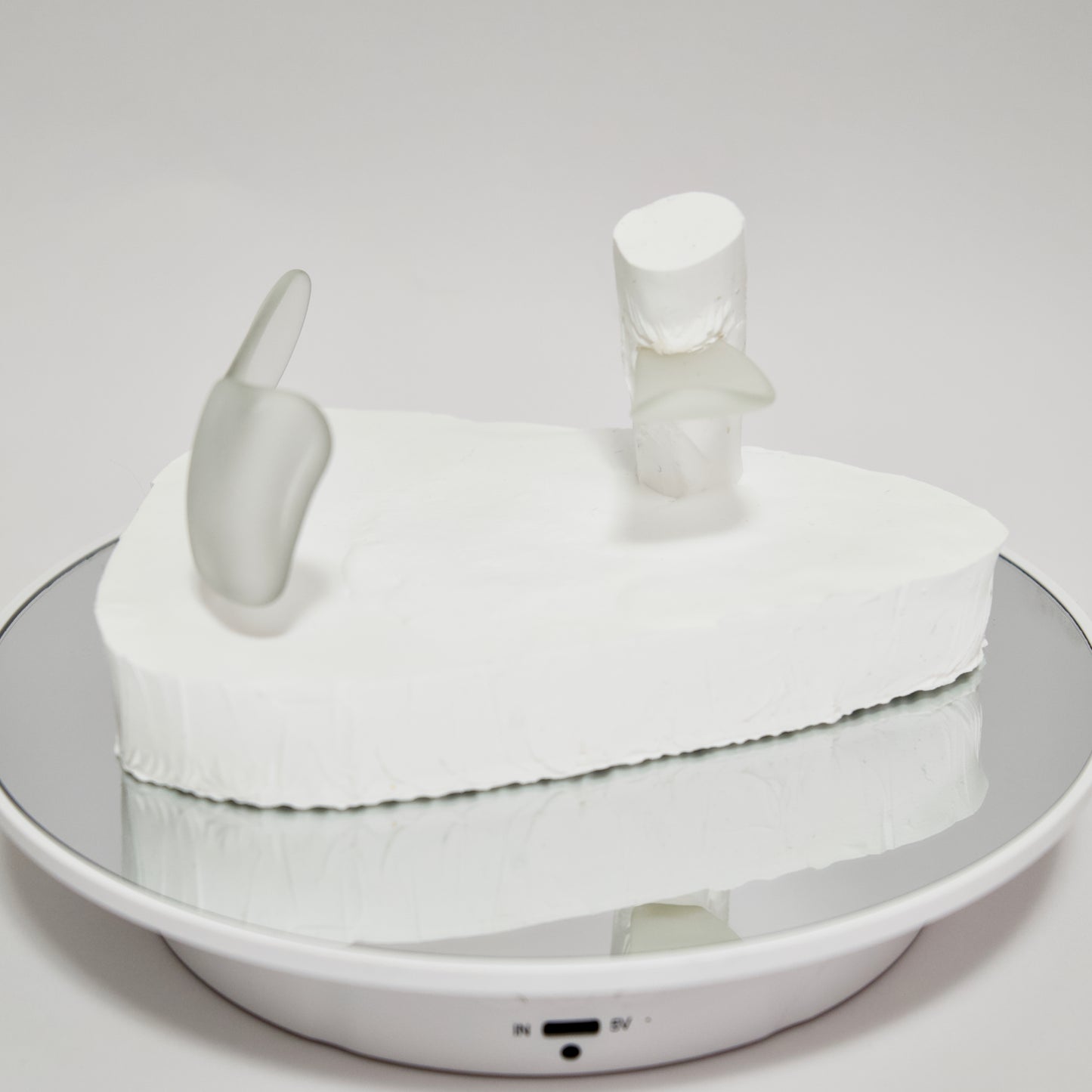 Pen Rest Study No. 002 – Eco-Resin & Recycled Frosted Glass