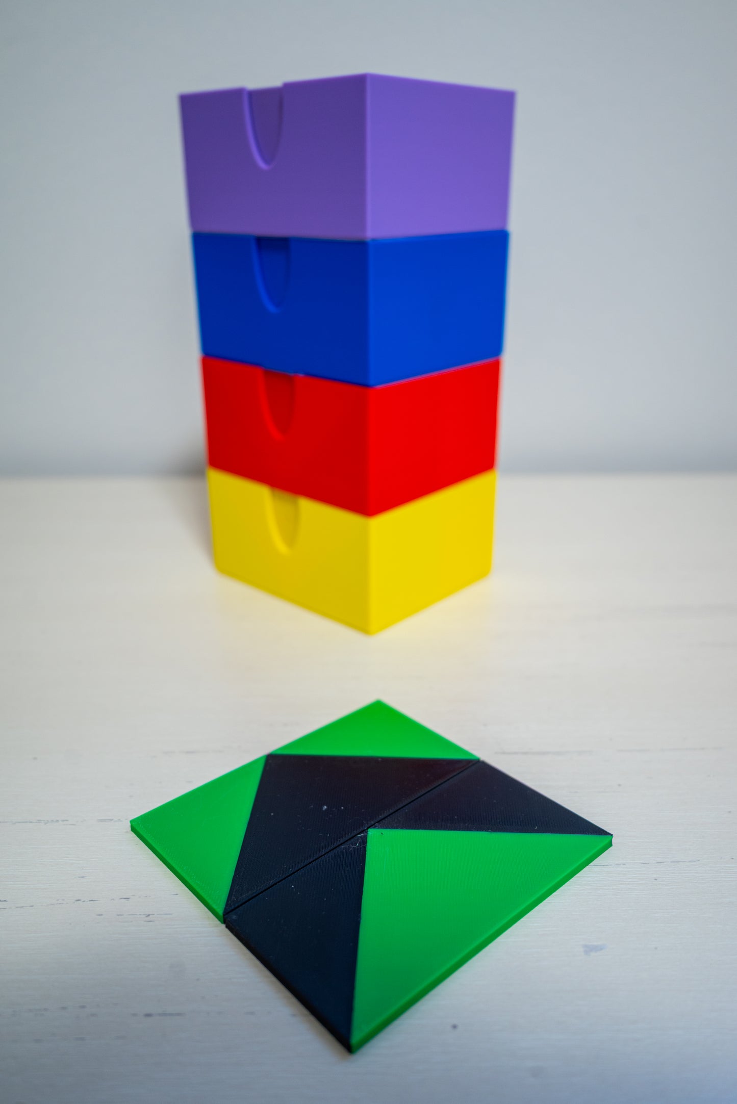 3D Printed Diamond Pattern Tiles