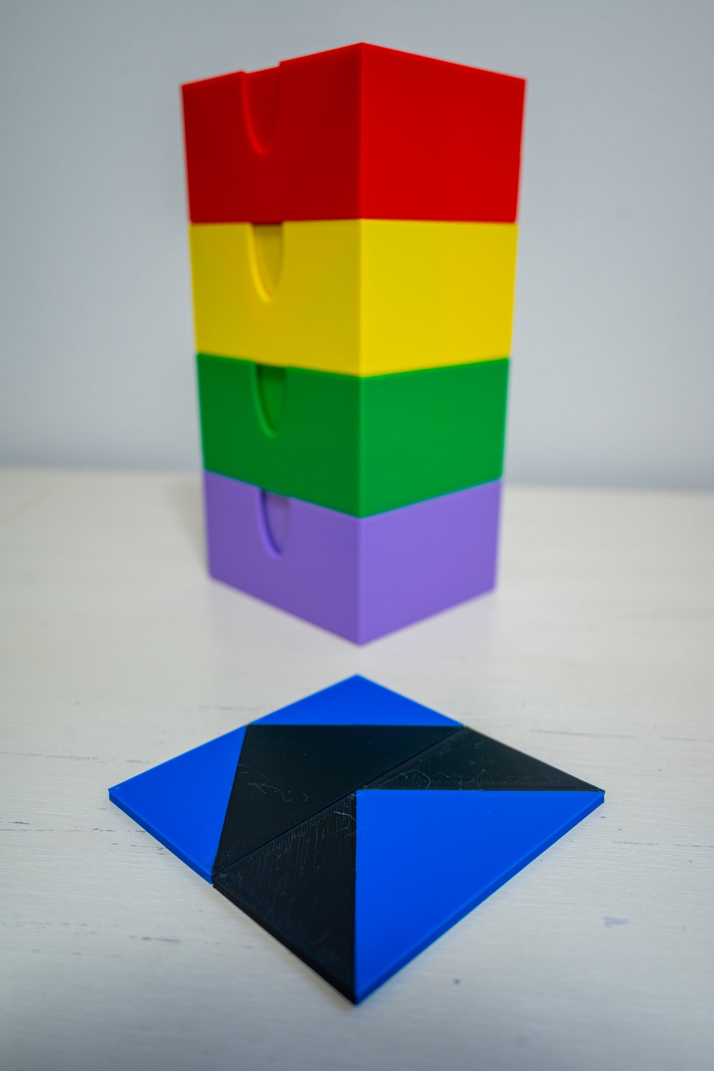 3D Printed Diamond Pattern Tiles