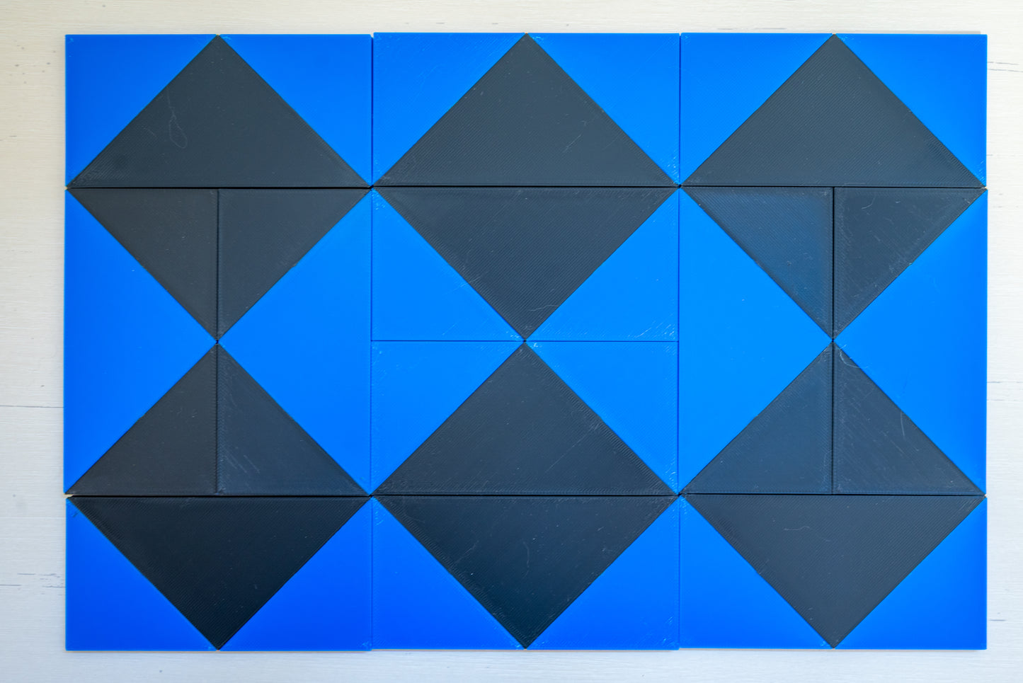 3D Printed Diamond Pattern Tiles