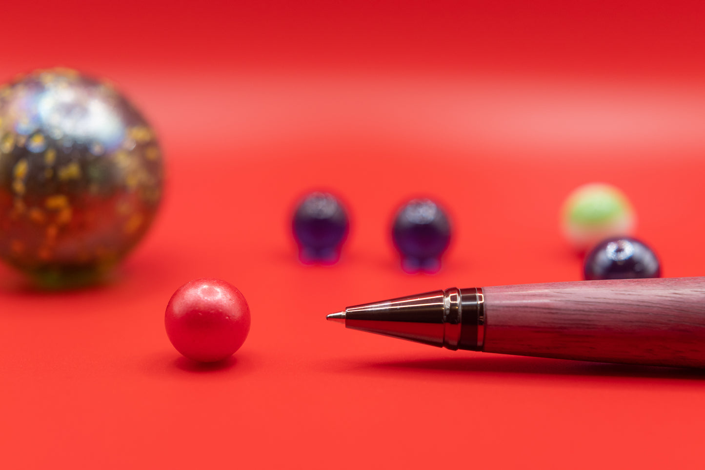 Purpleheart with Gunmetal Hardware | Cigar Pen