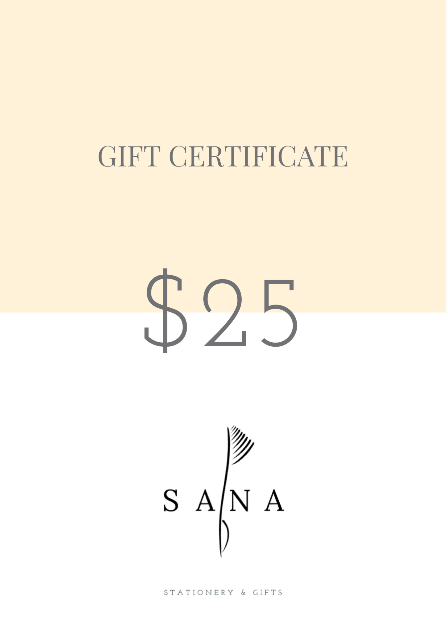 SANA Gift Card