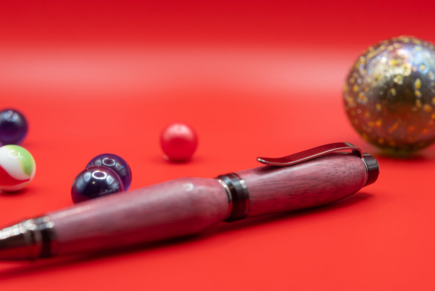 Purpleheart with Gunmetal Hardware | Cigar Pen