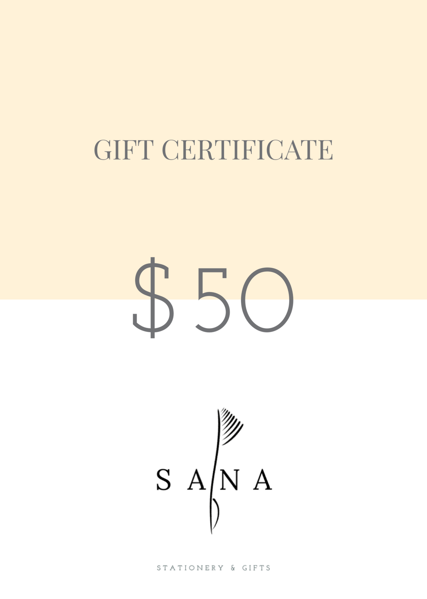 SANA Gift Card