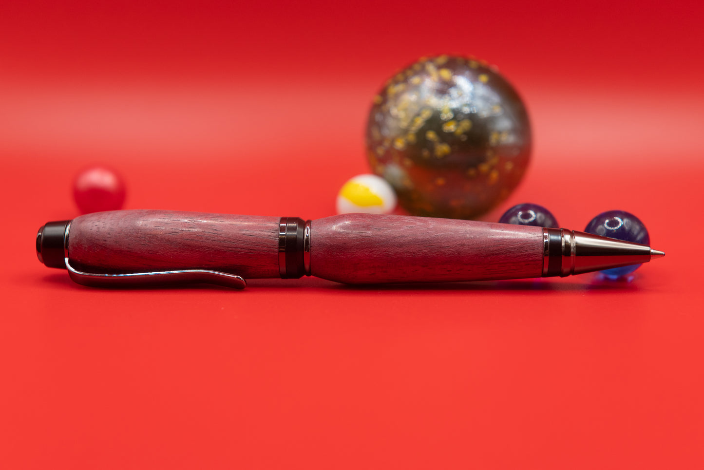 Purpleheart with Gunmetal Hardware | Cigar Pen