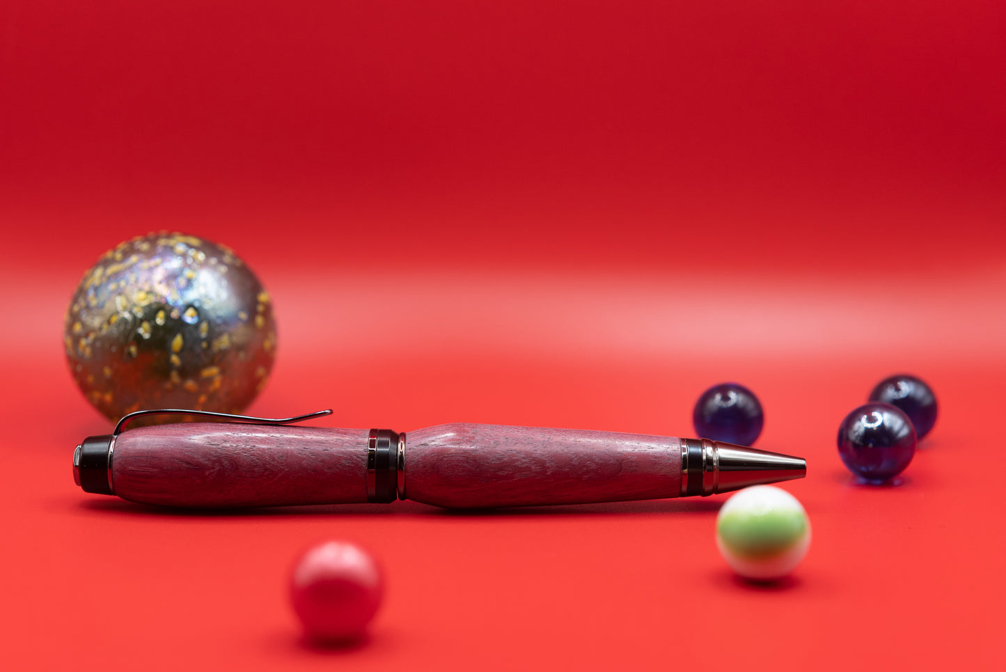 Purpleheart with Gunmetal Hardware | Cigar Pen