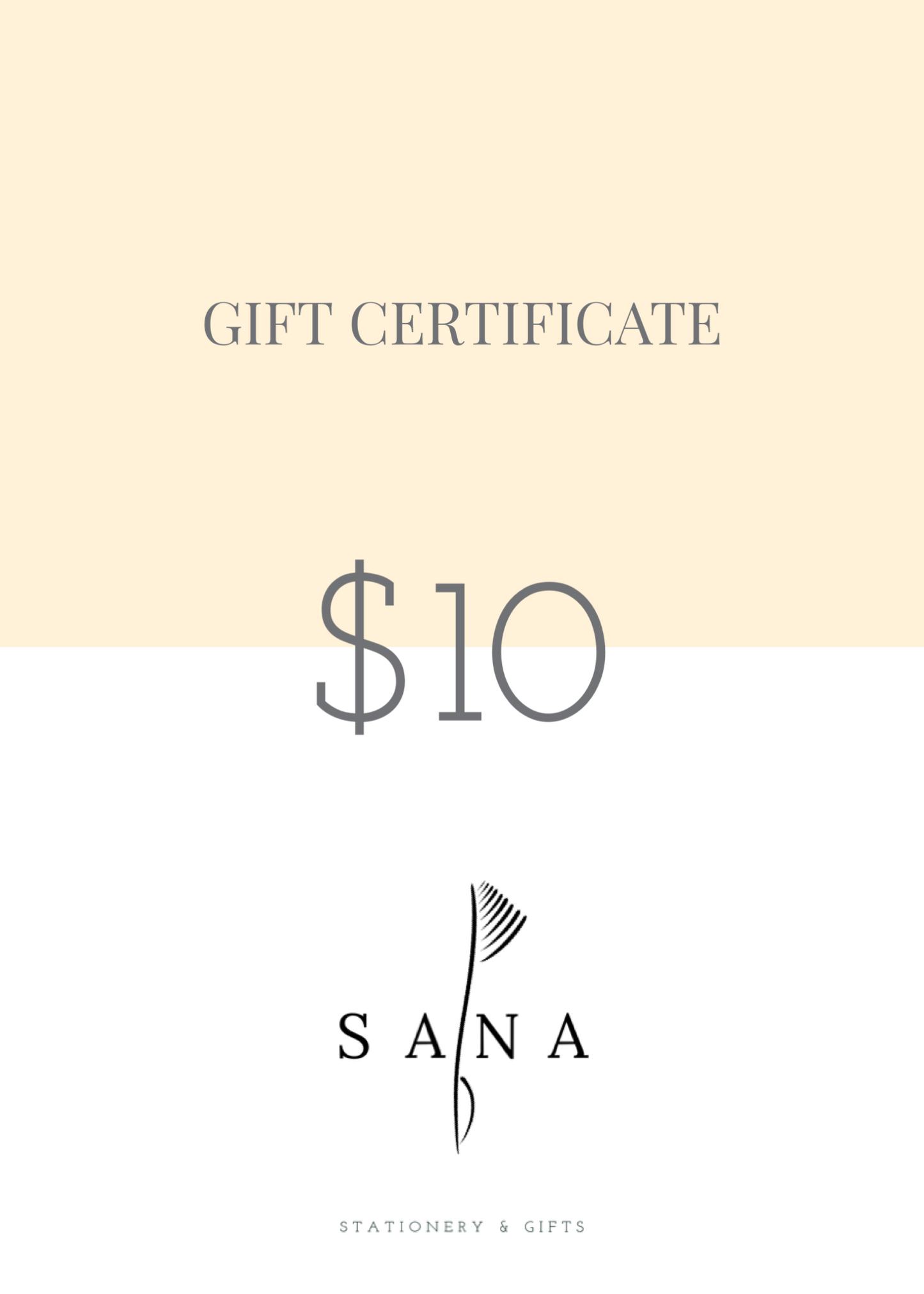 SANA Gift Card