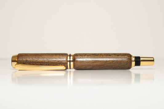 Palo Santo Rosewood with Gold Hardware | Baron Fountain Pen