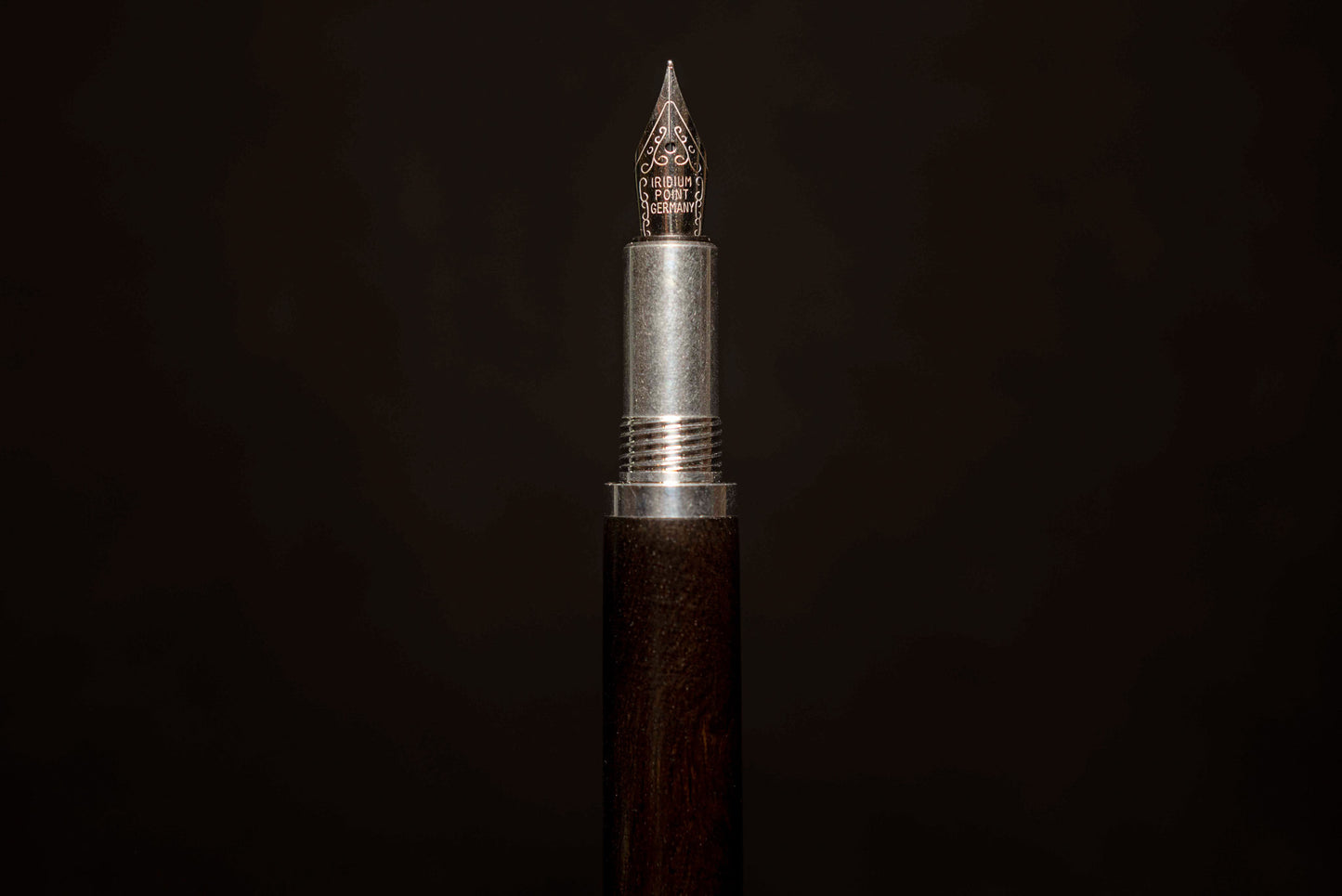 Gaboon Ebony with RAW Aluminum Hardware | RAW Fountain Pen