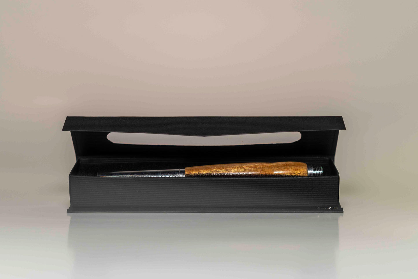 Yellow Tarara with RAW Aluminum Hardware | RAW Rollerball Pen