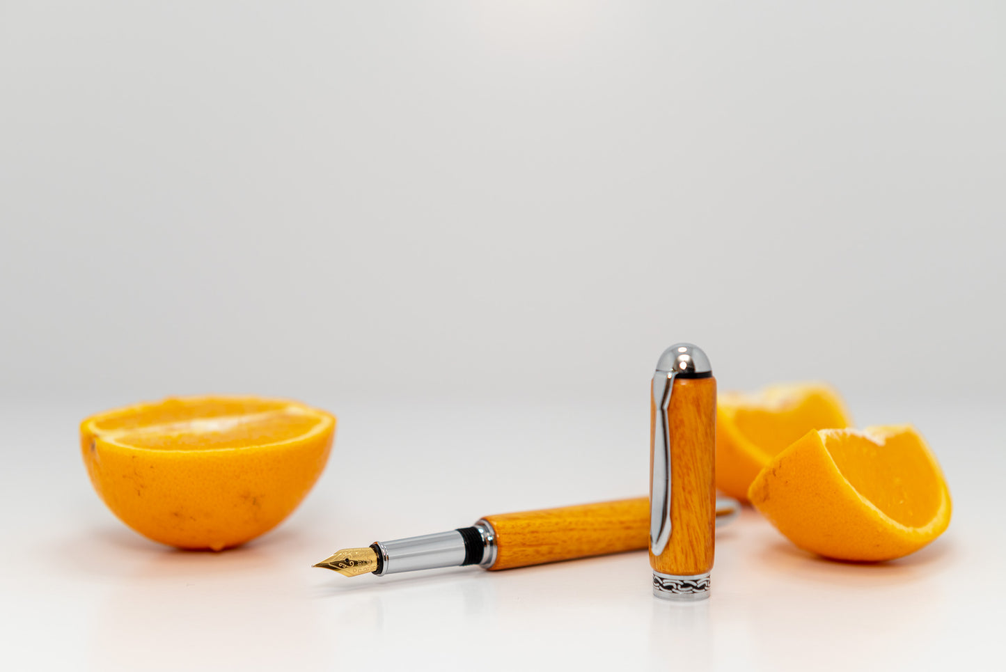 Osage Orange with Chrome Hardware | Sedona Fountain Pen