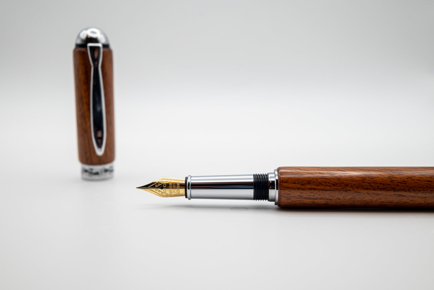 Bloodwood with Chrome Hardware | Sedona Fountain Pen