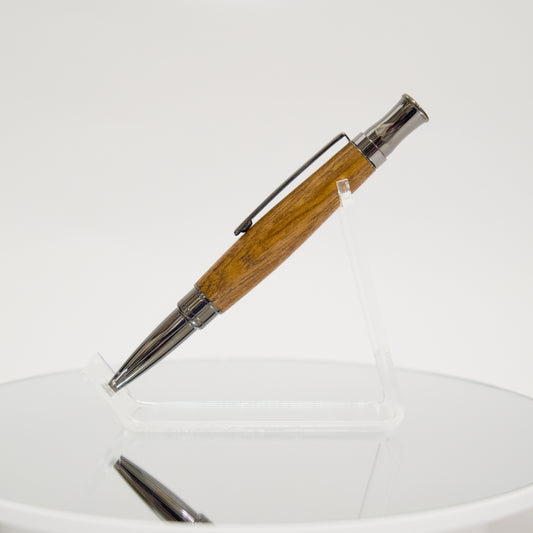 Teak Etesia Twist Ballpoint Pen – Gunmetal