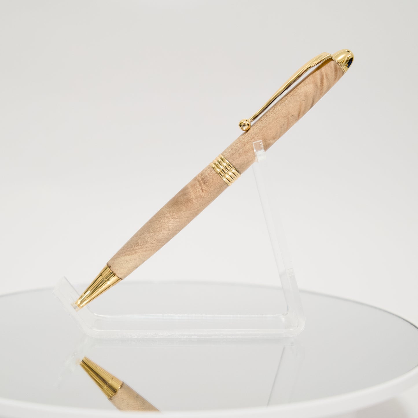 Maple Burl Streamline Twist Ballpoint Pen