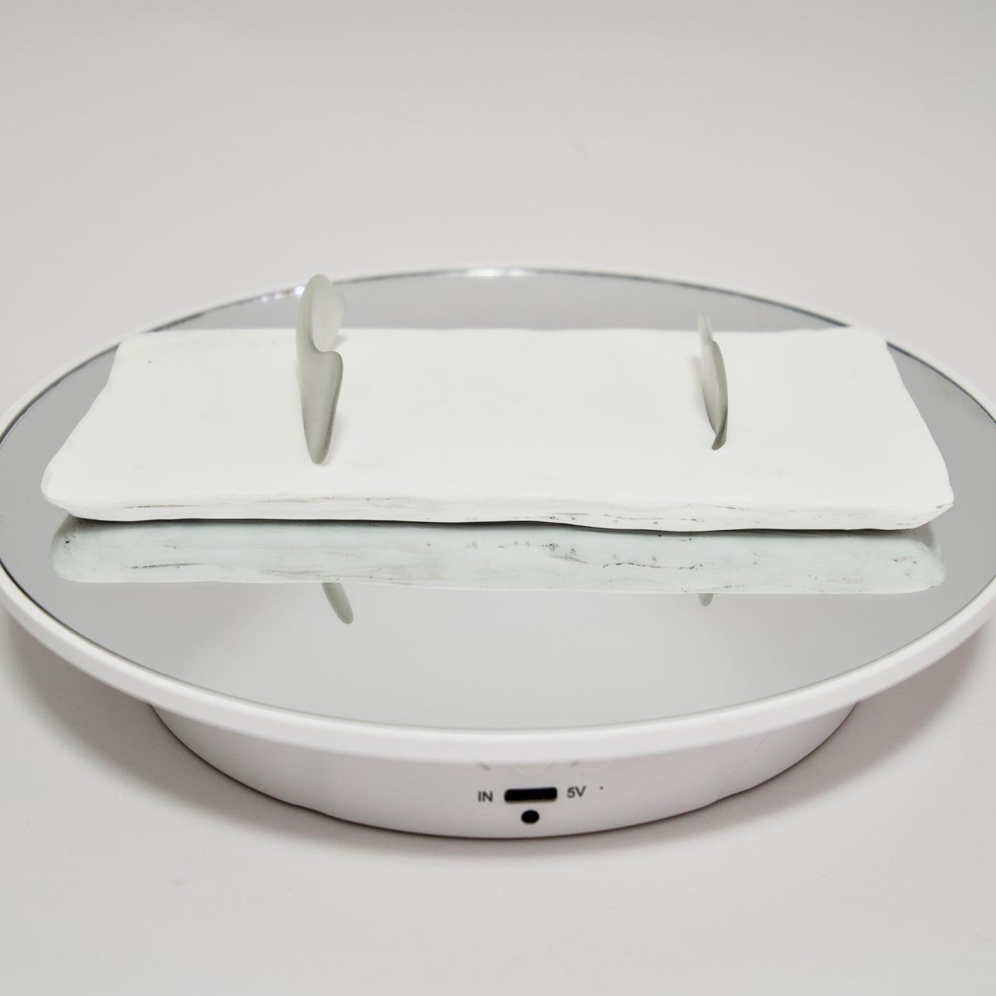 Pen Rest Study No. 001 - Eco-Resin & Recycled Frosted Glass