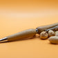 Yellow Tarara Wood with Chrome Hardware | Slimline Ballpoint Pen