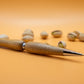 Yellow Tarara Wood with Chrome Hardware | Slimline Ballpoint Pen