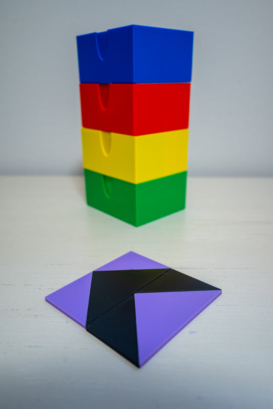 3D Printed Diamond Pattern Tiles