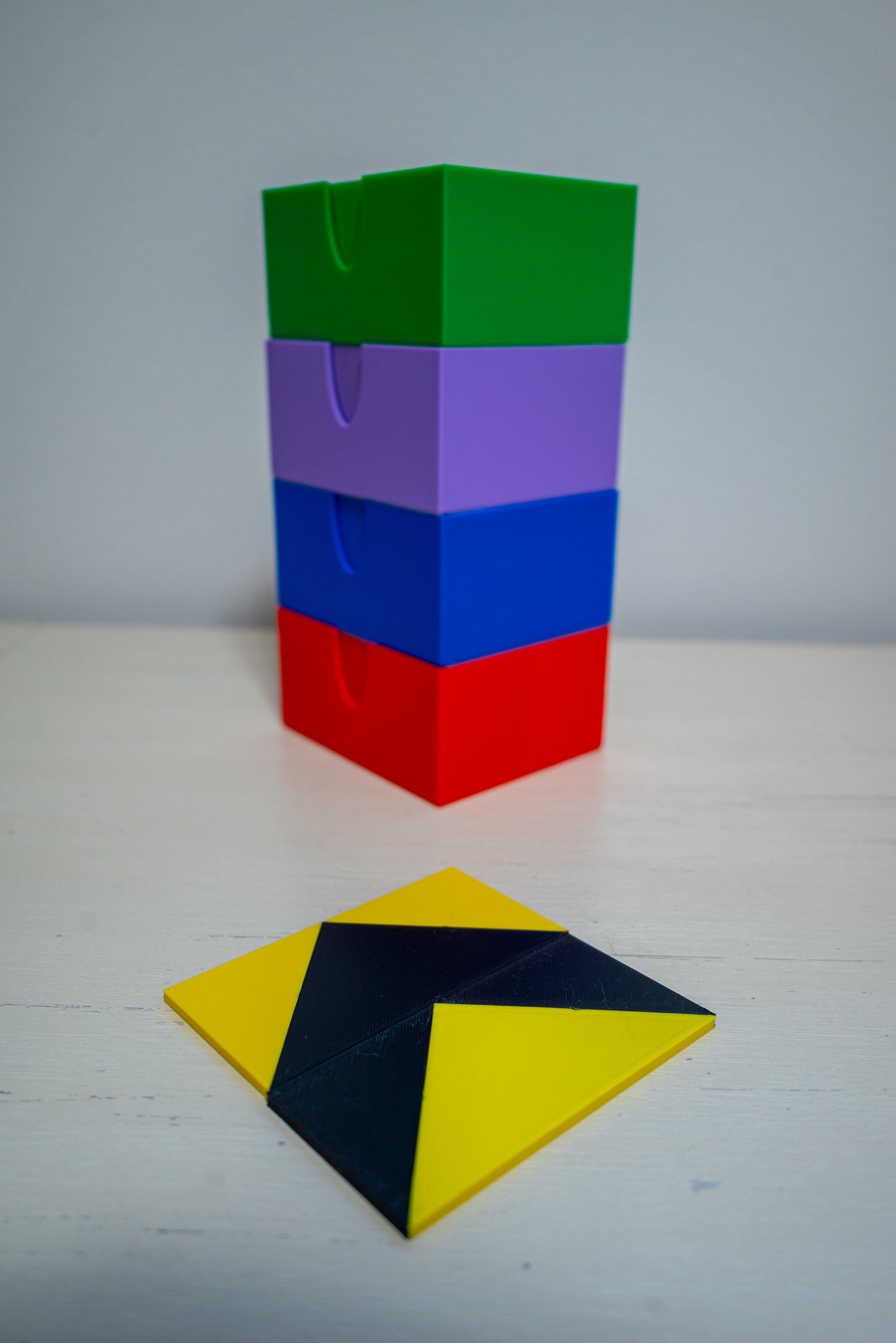 3D Printed Diamond Pattern Tiles